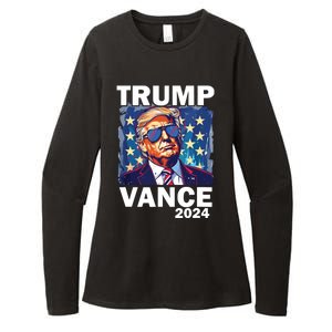 Trump Vance Presidential Election 2024 Womens CVC Long Sleeve Shirt