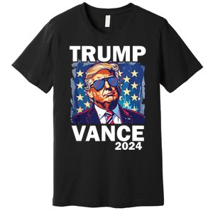 Trump Vance Presidential Election 2024 Premium T-Shirt