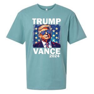 Trump Vance Presidential Election 2024 Sueded Cloud Jersey T-Shirt