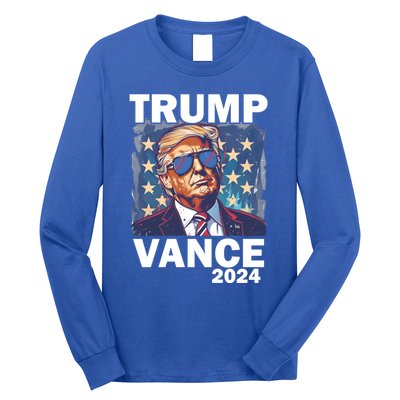 Trump Vance Presidential Election 2024 Gift Long Sleeve Shirt