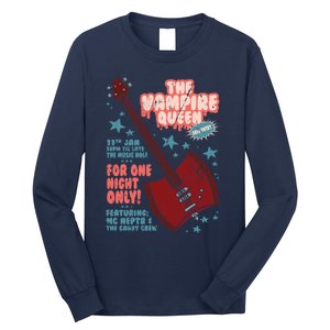 The Vampire Queen Music Poster Long Sleeve Shirt