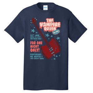 The Vampire Queen Music Poster Tall T-Shirt