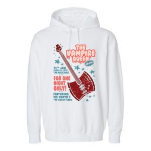 The Vampire Queen Music Poster Garment-Dyed Fleece Hoodie