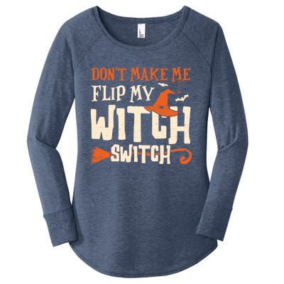 Thankful Vibes Retro Thanksgiving Autumn Fall Graphic Gift Women's Perfect Tri Tunic Long Sleeve Shirt