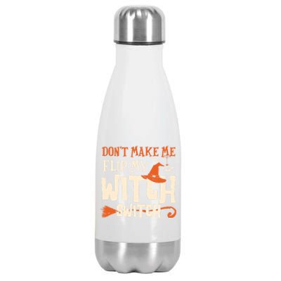 Thankful Vibes Retro Thanksgiving Autumn Fall Graphic Gift Stainless Steel Insulated Water Bottle