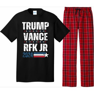 Trump Vance Rfk Jr 2024 American Flag Gift Pajama Set