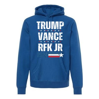 Trump Vance Rfk Jr 2024 American Flag Gift Premium Hoodie