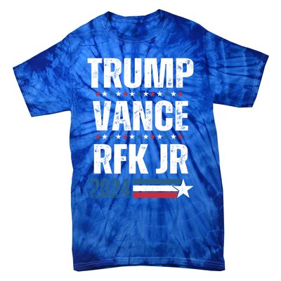 Trump Vance Rfk Jr 2024 American Flag Gift Tie-Dye T-Shirt