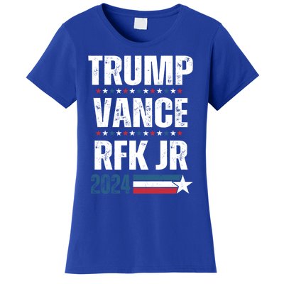 Trump Vance Rfk Jr 2024 American Flag Gift Women's T-Shirt