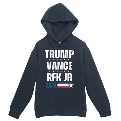 Trump Vance Rfk Jr 2024 American Flag Gift Urban Pullover Hoodie