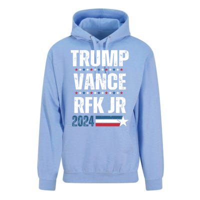 Trump Vance Rfk Jr 2024 American Flag Gift Unisex Surf Hoodie