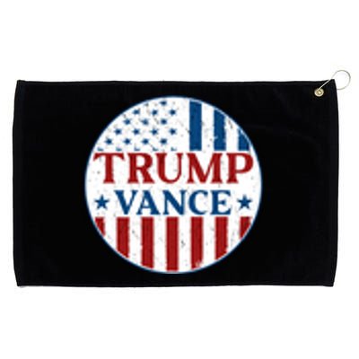 Trump Vance Republican 2024 Election Front And Back Grommeted Golf Towel