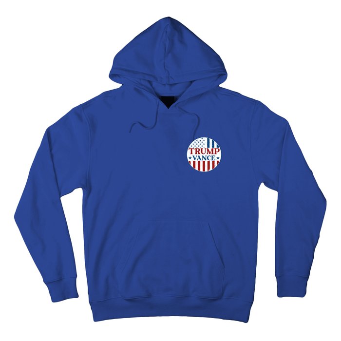 Trump Vance Republican 2024 Election Front And Back Hoodie