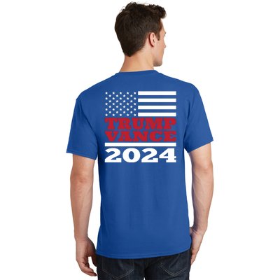 Trump Vance Republican 2024 Election Front And Back T-Shirt