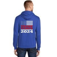 Trump Vance Republican 2024 Election Front And Back Tall Hoodie