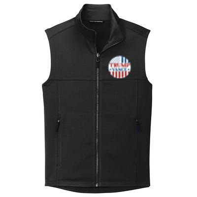 Trump Vance Republican 2024 Election Front And Back Collective Smooth Fleece Vest