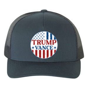 Trump Vance Republican 2024 Election Front And Back Yupoong Adult 5-Panel Trucker Hat