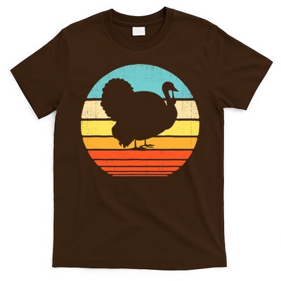 Turkey Vintage Retro Happy Thanksgiving  T-Shirt