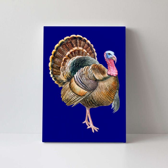 Turkey Vintage Retro Gobble Gobble Thanksgiving Classic Cool Gift Canvas