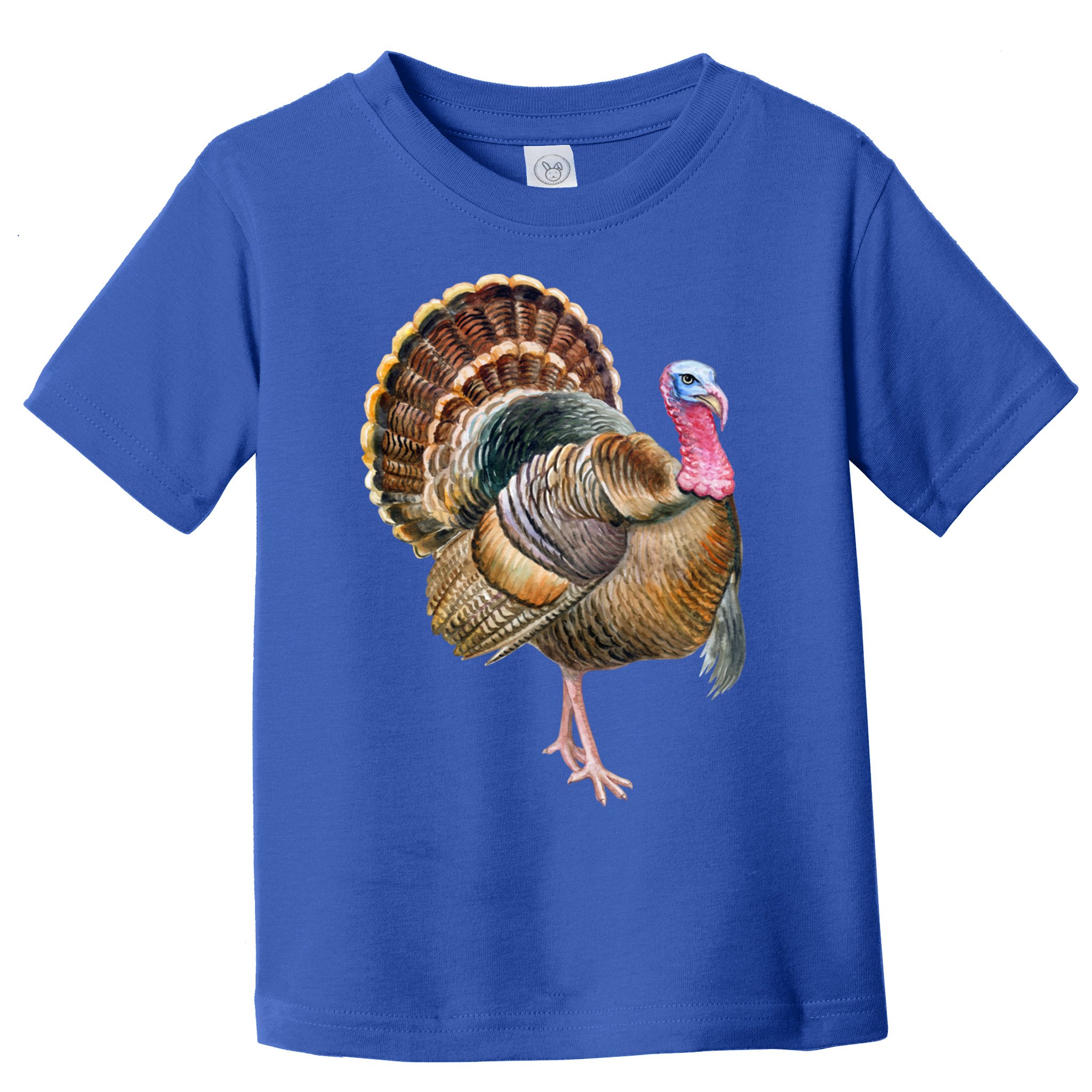 Turkey Vintage Retro Gobble Gobble Thanksgiving Classic Cool Gift Toddler T-Shirt
