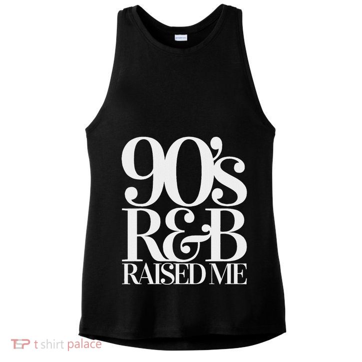 Throwback Vintage Rnb Classics 90S Old School R&B Ladies PosiCharge Tri-Blend Wicking Tank
