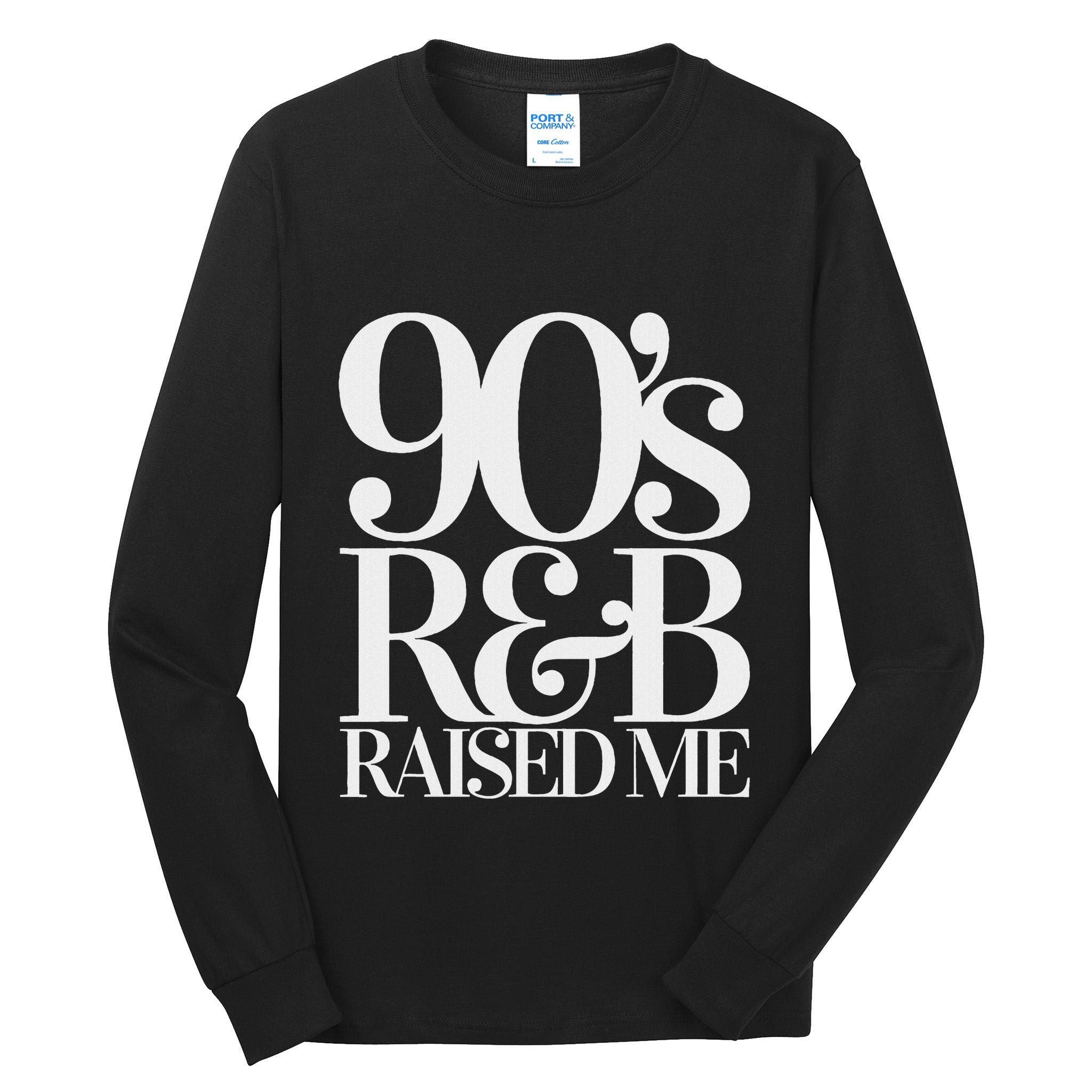 Throwback Vintage Rnb Classics 90S Old School R&B Tall Long Sleeve T-Shirt