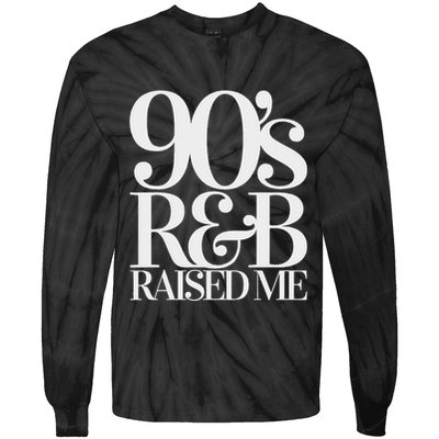 Throwback Vintage Rnb Classics 90S Old School R&B Tie-Dye Long Sleeve Shirt