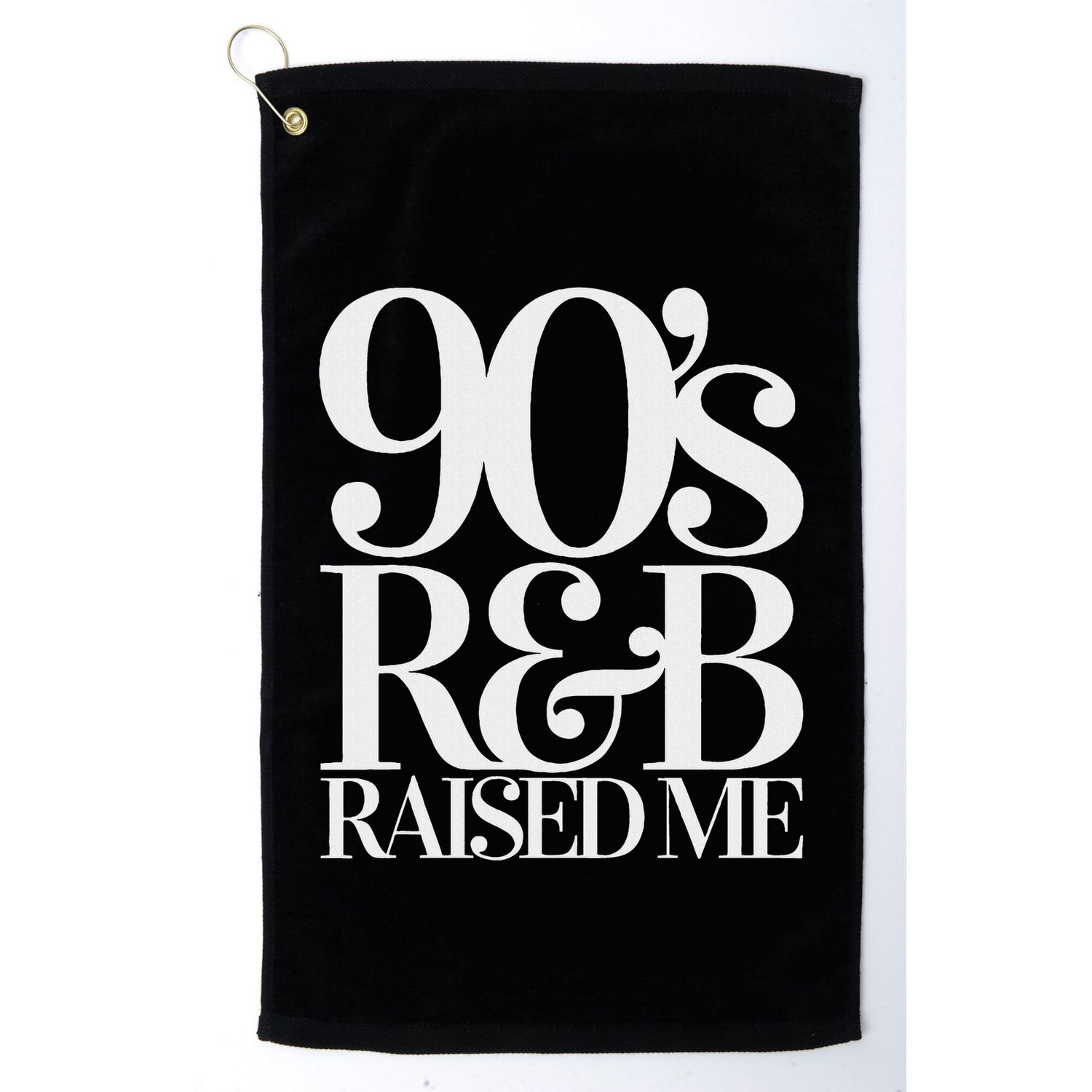 Throwback Vintage Rnb Classics 90S Old School R&B Golf Towel