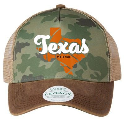 Texas Volleyball Retro Legacy Tie Dye Trucker Hat