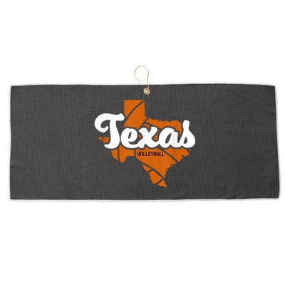 Texas Volleyball Retro Large Microfiber Waffle Golf Towel