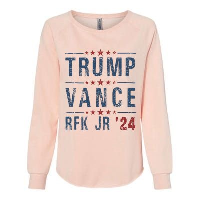 Trump Vance Rfk Jr 2024 IM Voting For Trump Kennedy Vance Womens California Wash Sweatshirt