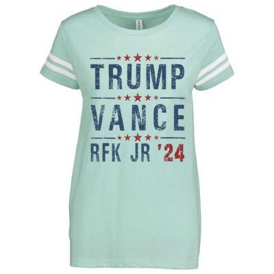 Trump Vance Rfk Jr 2024 IM Voting For Trump Kennedy Vance Enza Ladies Jersey Football T-Shirt