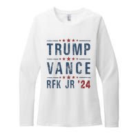 Trump Vance Rfk Jr 2024 IM Voting For Trump Kennedy Vance Womens CVC Long Sleeve Shirt