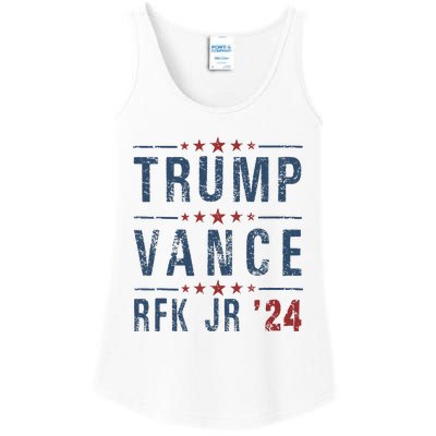 Trump Vance Rfk Jr 2024 IM Voting For Trump Kennedy Vance Ladies Essential Tank