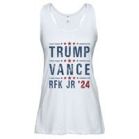 Trump Vance Rfk Jr 2024 IM Voting For Trump Kennedy Vance Ladies Essential Flowy Tank