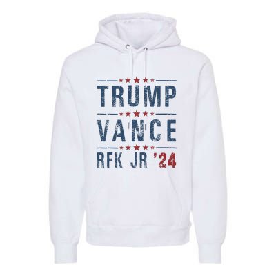 Trump Vance Rfk Jr 2024 IM Voting For Trump Kennedy Vance Premium Hoodie