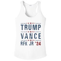 Trump Vance Rfk Jr 2024 IM Voting For Trump Kennedy Vance Ladies PosiCharge Competitor Racerback Tank