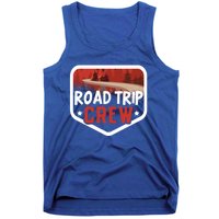 Traveler Vacation Road Trip Crew Watercolor Gift Tank Top