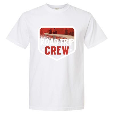 Traveler Vacation Road Trip Crew Watercolor Gift Garment-Dyed Heavyweight T-Shirt