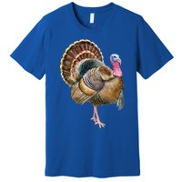 Turkey Vintage Retro Gobble Gobble Thanksgiving Classic Funny Gift Premium T-Shirt