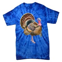 Turkey Vintage Retro Gobble Gobble Thanksgiving Classic Funny Gift Tie-Dye T-Shirt