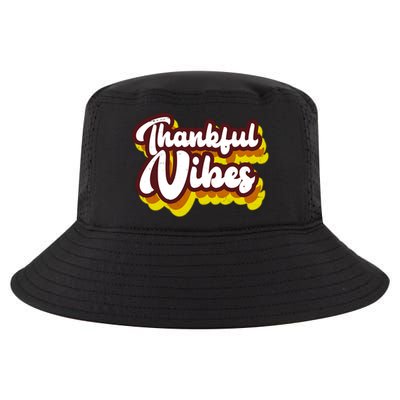 Thankful Vibes Retro Vintage Cool Comfort Performance Bucket Hat