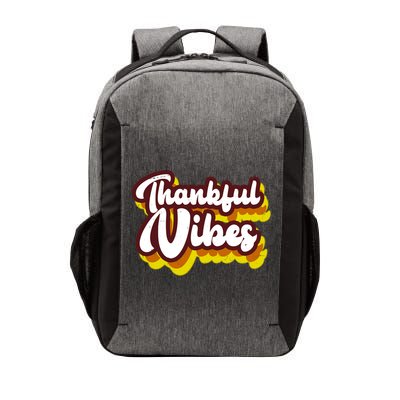 Thankful Vibes Retro Vintage Vector Backpack