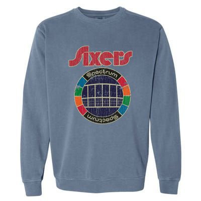 The Vintage Spectrum Logo Tee Garment-Dyed Sweatshirt