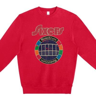 The Vintage Spectrum Logo Tee Premium Crewneck Sweatshirt