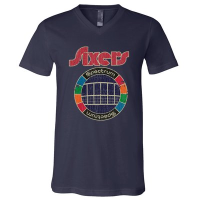 The Vintage Spectrum Logo Tee V-Neck T-Shirt