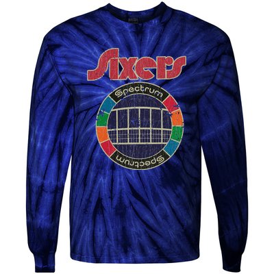 The Vintage Spectrum Logo Tee Tie-Dye Long Sleeve Shirt