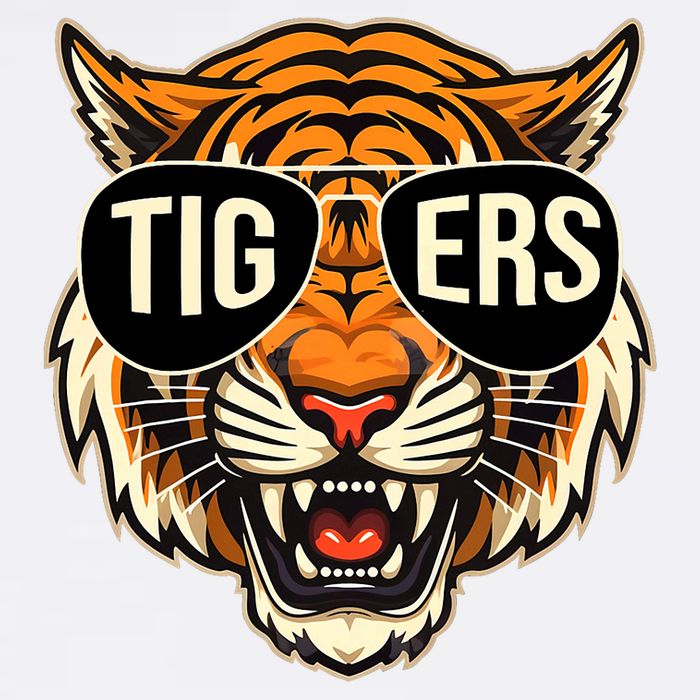 Tigers Vintage Sports Name Design Mug