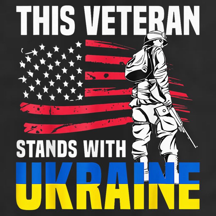 This Veteran Stands With Ukraine 11oz C Handle Ceramic Mug