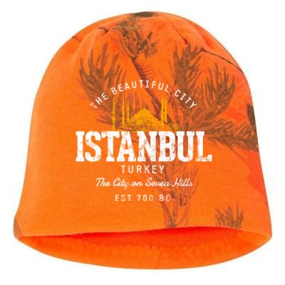 Turkey Vacation Souvenir Istanbul Gift Kati - Camo Knit Beanie